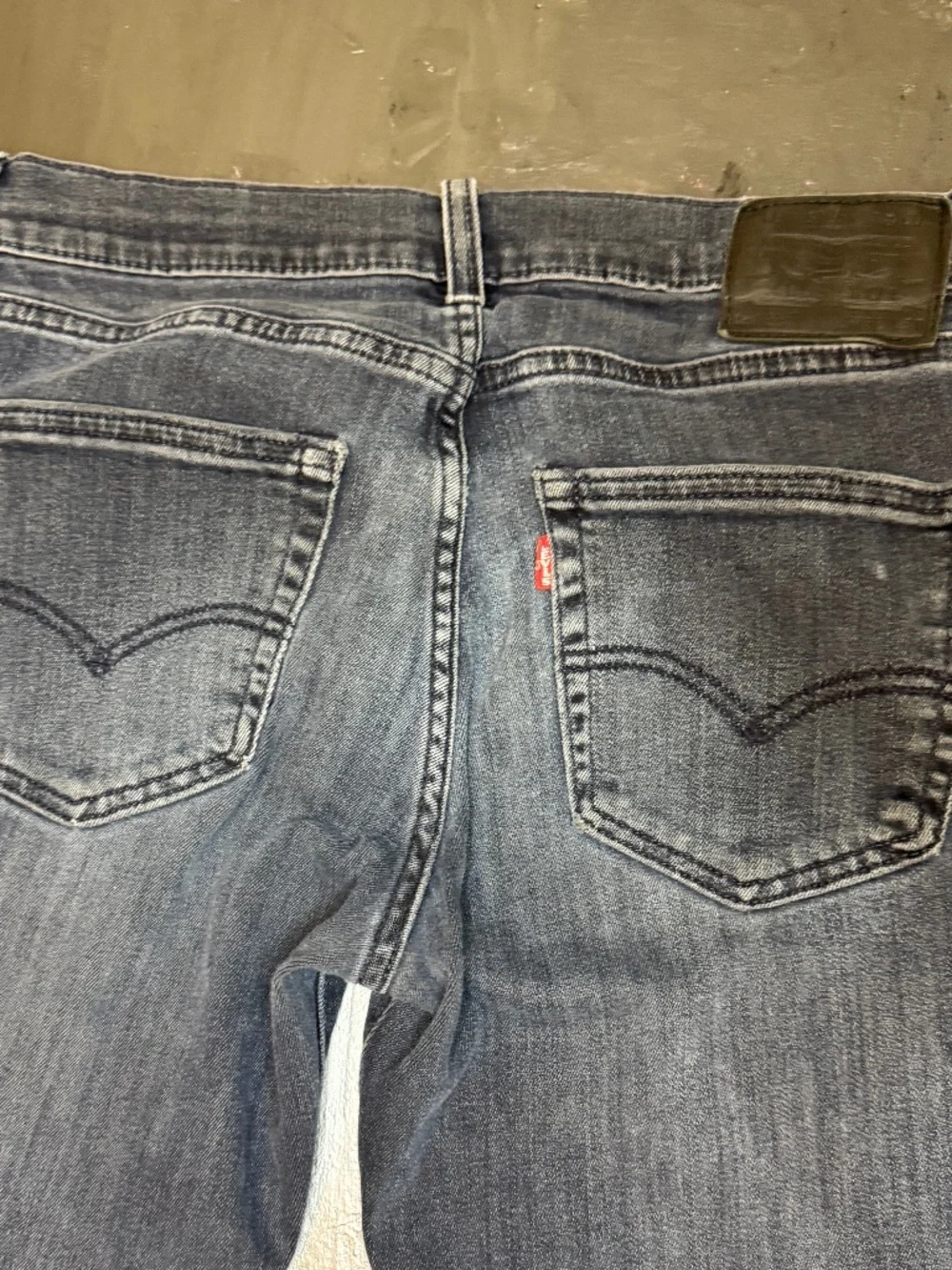 Levis Premium 511 Flex Fit Jeans in Dark Blue Wash Men’s W32L30 Black Label